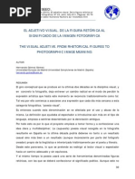 ElAdjetivoVisualDeLaFiguraRetoricaA