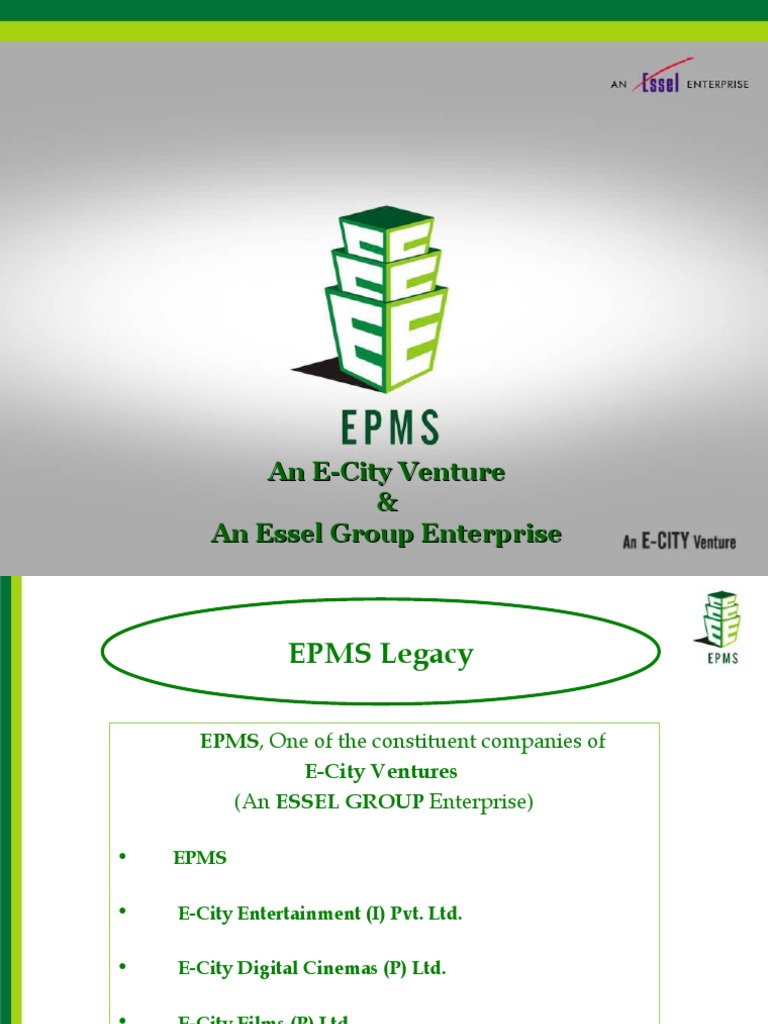 An ECity Venture & An Essel Group Enterprise Download Free PDF