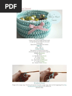 Crochet Basket Tutorial