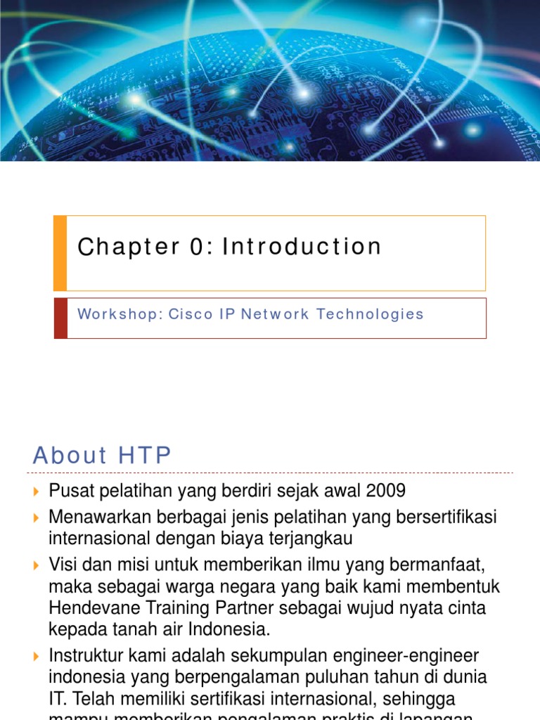 Workshop Cisco IP Network Technologies | PDF | Seni