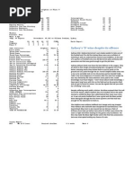 Football Defensive Stat Sheet | PDF