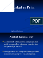 Prim and Kruskal Algorithm