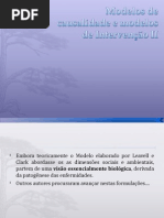 Modelos de Causalidade e Modelos de Interven o II
