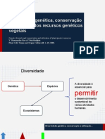 Diversidade Genetica Conservacao e Utilizacao Dos Recursos Geneticos Vegetais