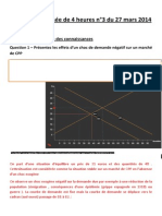 Correction de L'épreuve Composée de 4 Heures n3