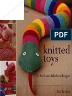 (Knitting) Hamlyn - Knitted Toys (Zoe Mellor)