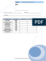 Examen de 5to