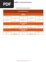 Gabarito Bndes - 03 Mar 2013