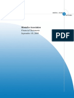 Montalvo Association Financial Statements