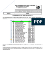 Combinación de Correspondencia