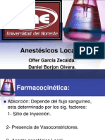 Anestesicos Locales.