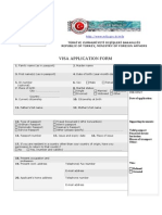 Visa Form