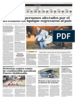 Al menos 47 peruanos afectados por el terremoto en Iquique regresaron al país