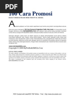 Download Cara Promosi HyProBulkSMS2u by tuksidang SN21745036 doc pdf