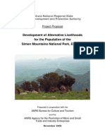 SMNP Alternative Livelihoods Project Document[1]