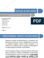 Trastornos Triples Ácido-Base