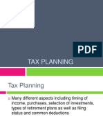 Tax Planning