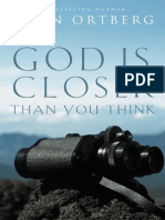 God Is Closer Thank You Think Sample