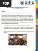 UN4U 2013 Accountability Report for UNCG