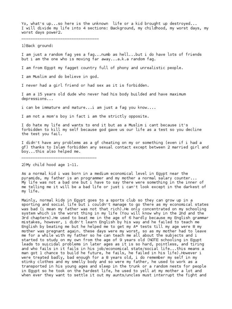 My Life Story | PDF