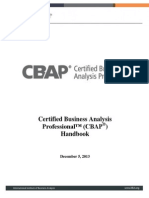 CBAP Handbook December5 2013
