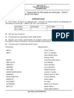 Classificação de informações sobre construção