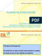 Planes de Evacuación