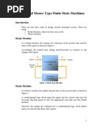 Mealy and Moore Type Finite State Machines