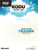 Designing Games With Kodu Game Lab Trainer Manual v2 PDF