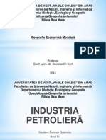 Prezentare PPT - Industria Petroliera