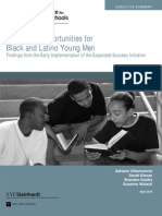 Executive Summary_Promising Opportunities for Black and Latino Young Men (2014)