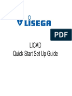 LICAD Quick Start - Set Up