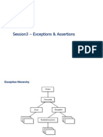 Session3-Exceptions Assertions