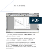 Trazar o Imprimir en AUTOCAD