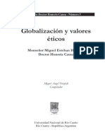 Globalizacion y Valores Eticos