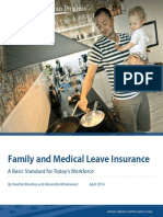 Family and Medical Leave Insurance: A Basic Standard For Today's Workforce