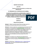 Decreto 2200 de 2005