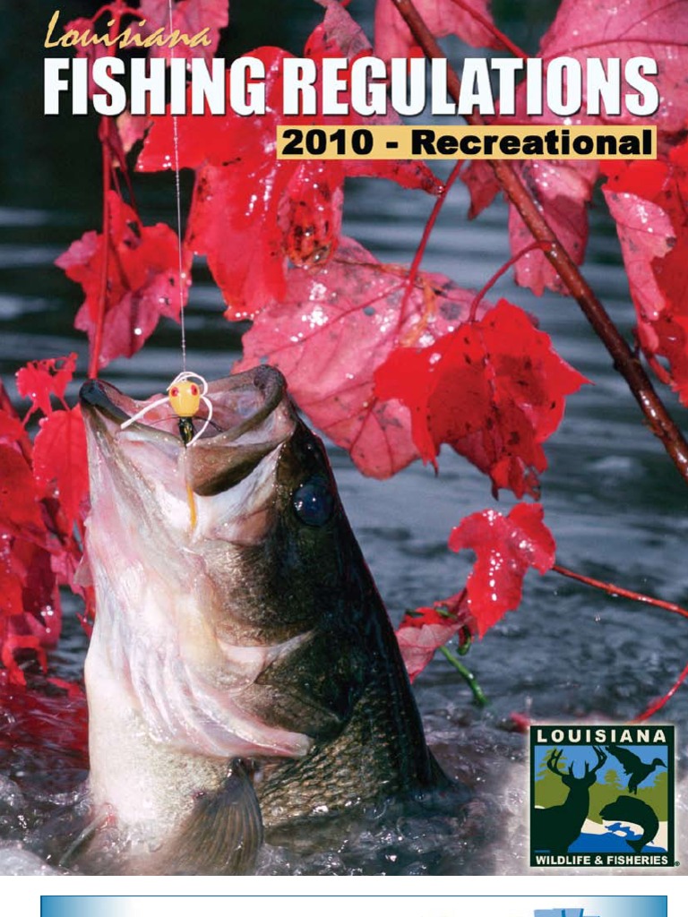 2010 Recreational Fishing Regulations Recreational Fishing Louisiana