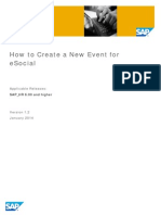 How To Create A New Event For E-Social - v1.2