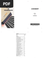 Manual Codabar V10