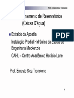 AULA 2 - Agua Fria - Calculo de Reservatorios