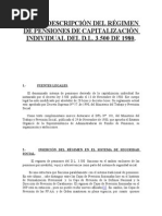 BREVE DESCRIPCIÓN DEL RÉGIMEN DE PENSIONES DE CAPI