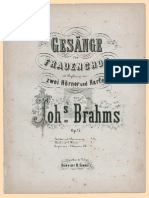 Brahms - 4 Songs OP.17