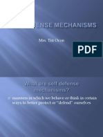 Self Defense Mechanisms