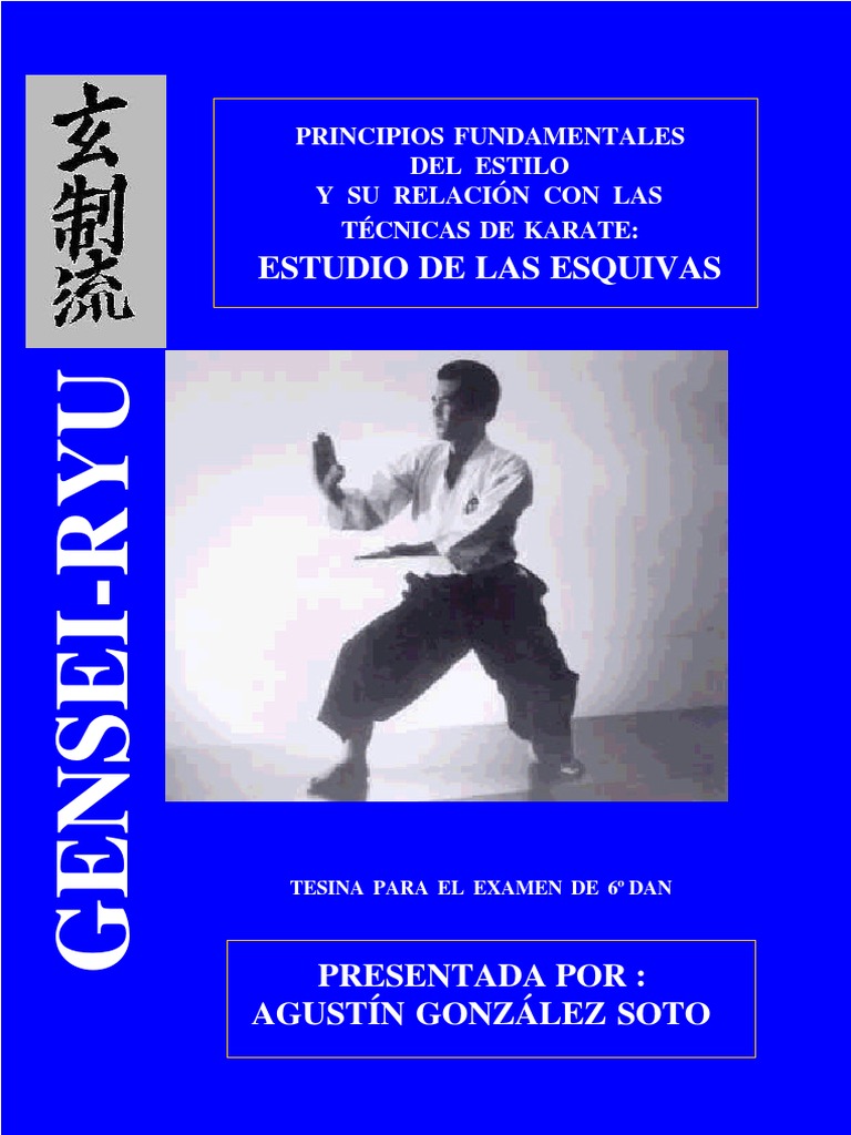 Principios de Gensei-Ryu y Esquivas | PDF | Kárate | Espacio