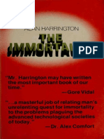 Alan Harrington The Immortalist 1977