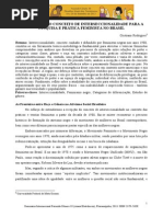 [Cristiano Rodrigues] Conceito de Interseccionalidade Para o Feminismo No Brasil