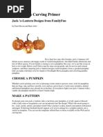 Download Pumpkin Carving and Stencils by Pixcollect2001 SN21752558 doc pdf