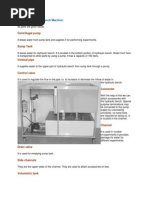 Parts Of Hydraulic Bench Machine Docx
