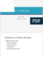 Ch. 2 Continued: Psyc. 326 October 7, 2013